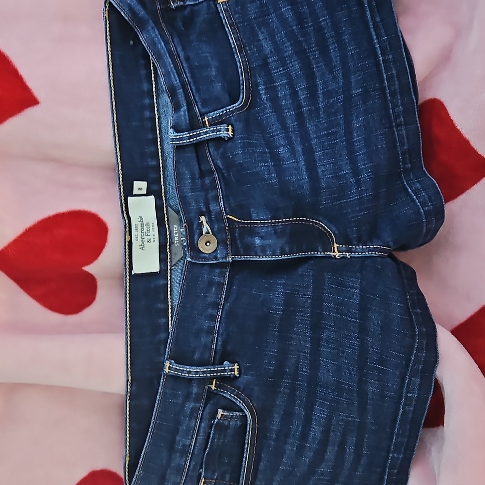 Abercrombie & Fitch Blue Denim Jeans Classic Style